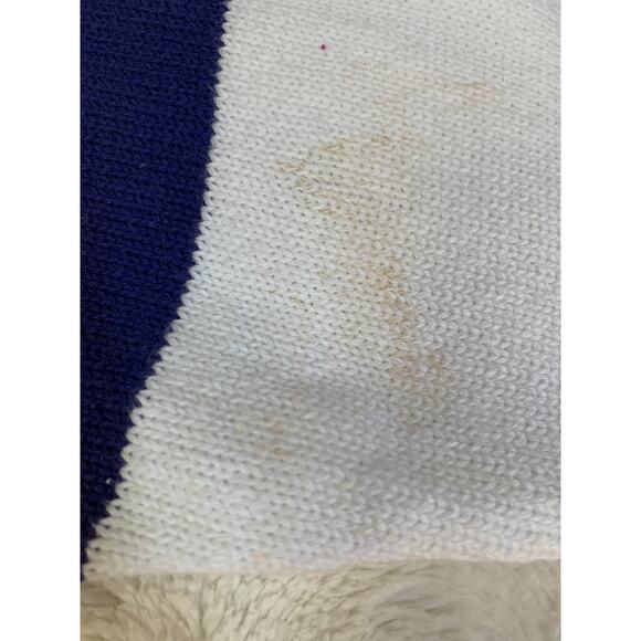 Vintage JeanBell Hand Loomed Knit Cardigan Golf Theme Small Medium - Picture 6 of 7